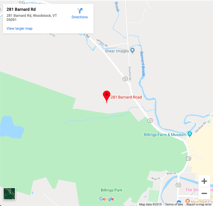 Map to Mt Rainbow Community Room
